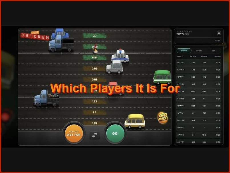 Público-alvo e jogadores ideais para o Chicken Crash