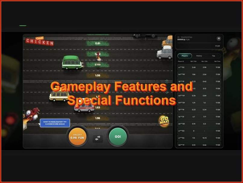 Ferramentas de jogo e funcionalidades de controlo