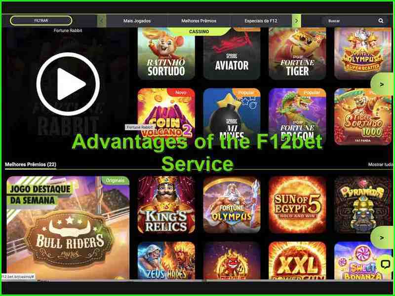 Principais vantagens e funcionalidades da F12bet