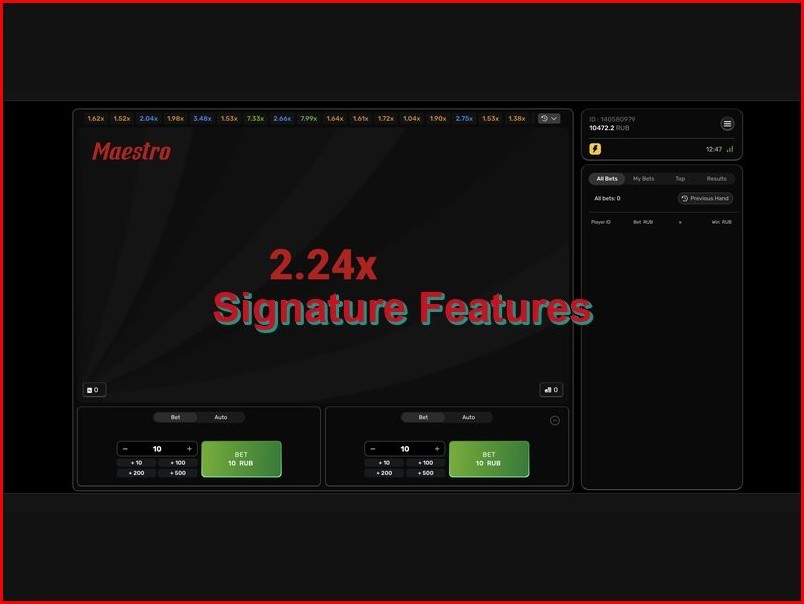 Уникальные инструменты и фишки игры Maestro
