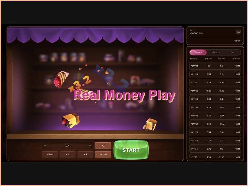 Passagem para apostas reais e levantamento de ganhos