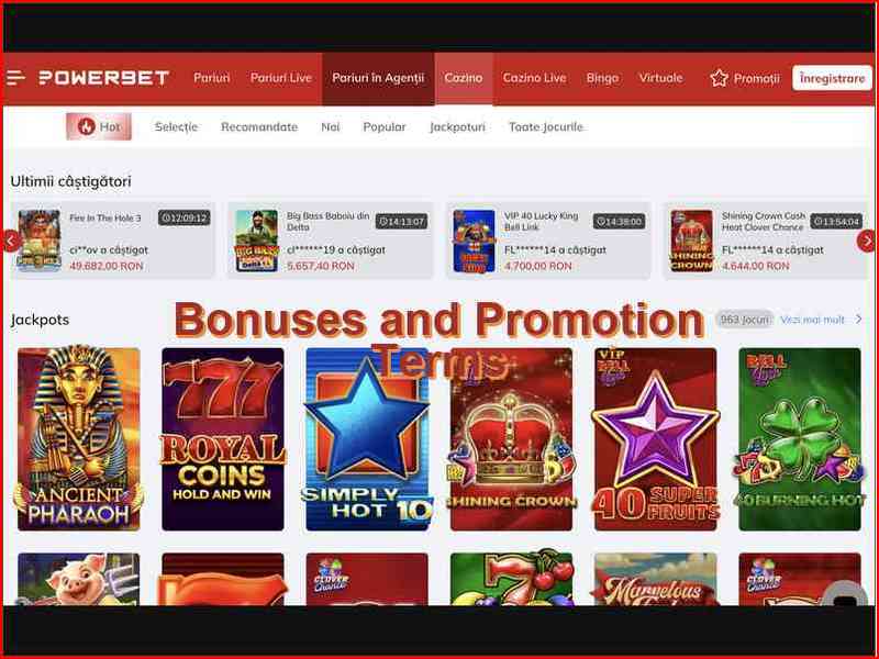Правила бонусов и промо-акций на PowerBet
