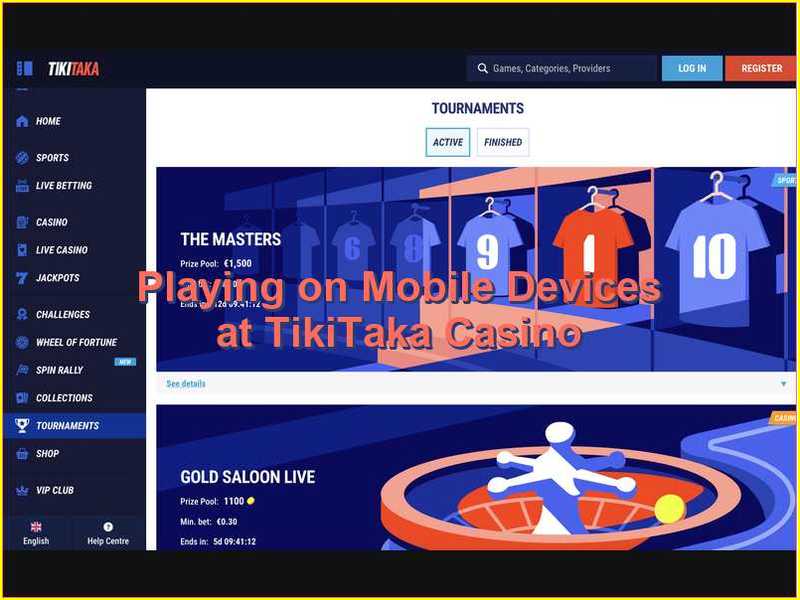 Sécurité et conditions d'utilisation de TikiTaka Casino