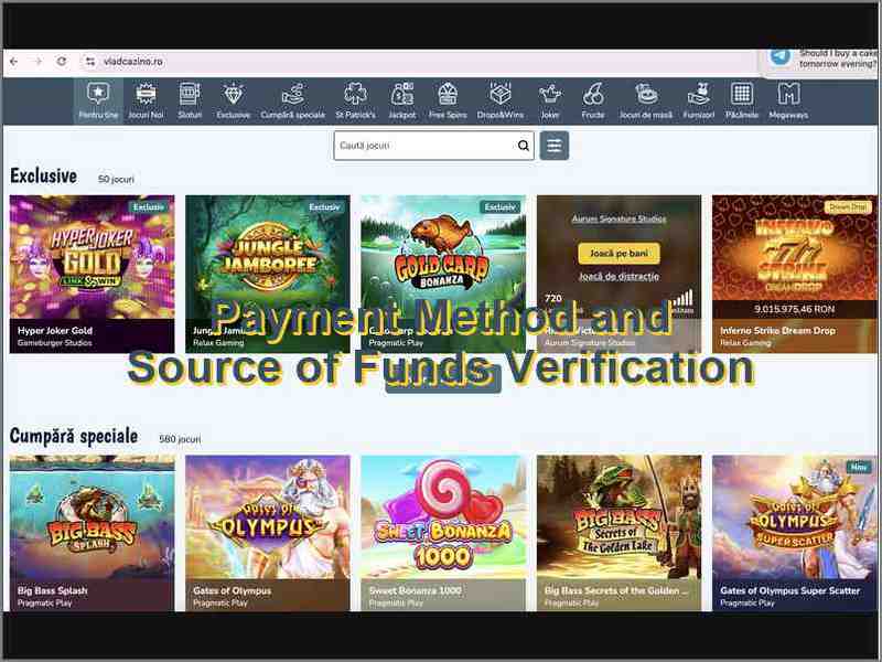 Validation des modes de paiement et procédures de conformité